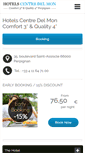 Mobile Screenshot of hotels-centredelmon.com